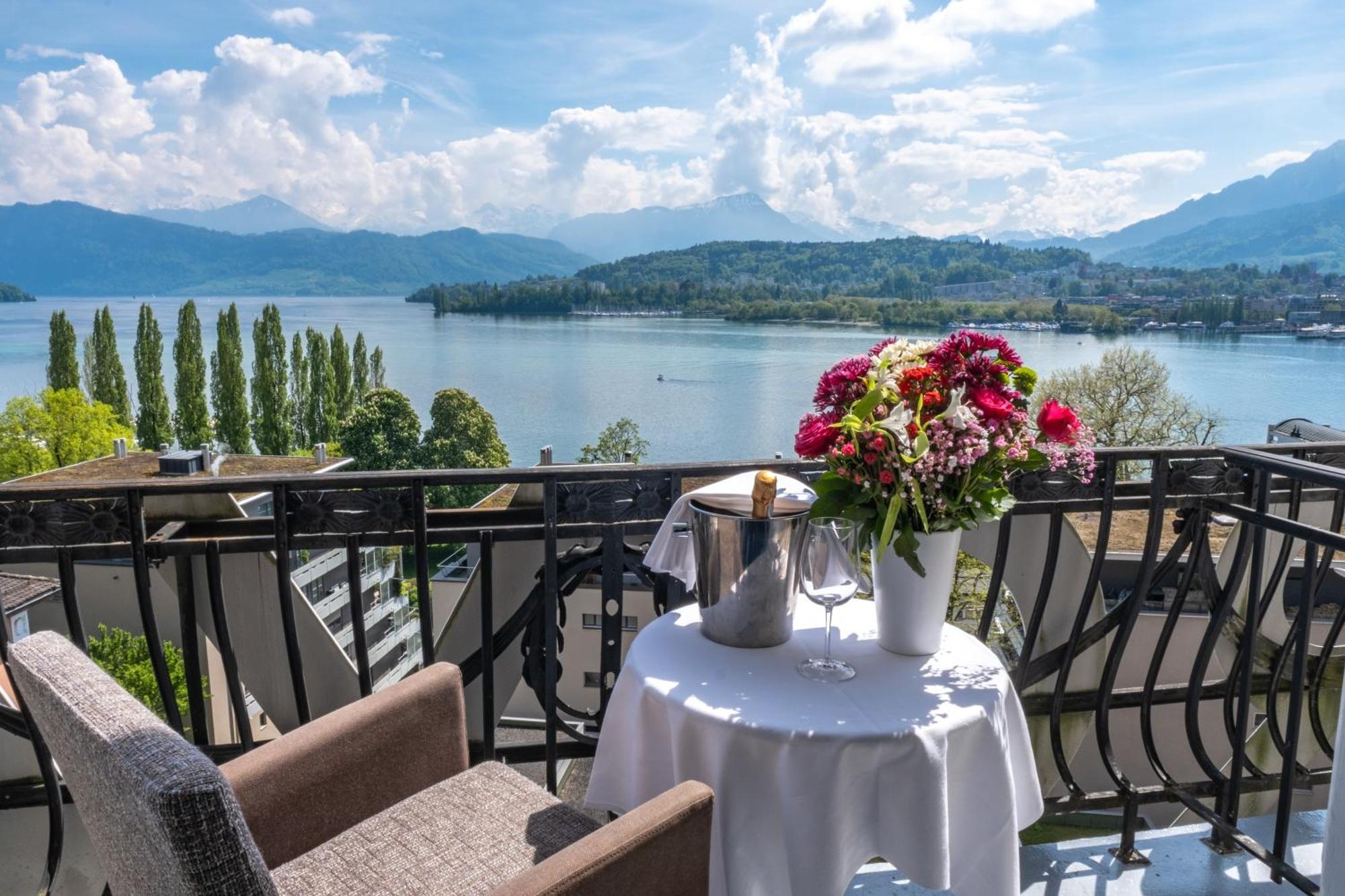 Hotel Royal Luzern Room photo